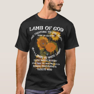 TRUMP FW FV HG ZWARTE LAMMETJES VS WITTE LAMMETJES T-SHIRT