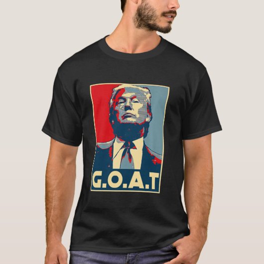 Trump G O A T 2024 Verkiezingen 2024 Shirt Trump's (Voorkant)