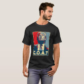 Trump G O A T 2024 Verkiezingen 2024 Shirt Trump's (Voorkant volledig)