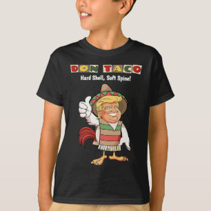 Trump Gaat Altijd Op De Loop Meme Laten We Taco Ga T-shirt