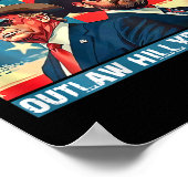 Trump Garbyge We Did It Outlaw Hillbilly 2024 (op Poster (Hoek)