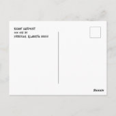 Trump gearresteerde dromen komen uit Kerstmis Briefkaart (Achterkant)