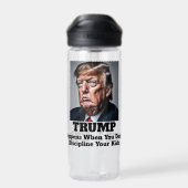 Trump gebeurt waterfles (Achterkant)