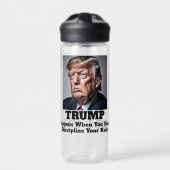Trump gebeurt waterfles (Voorkant)