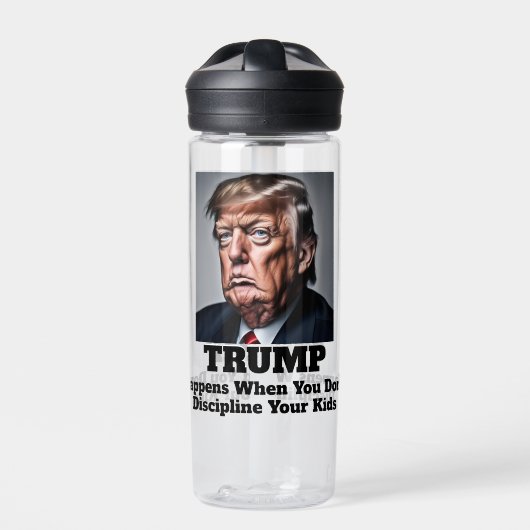 Trump gebeurt waterfles (Voorkant)