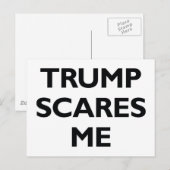 Trump geeft me wat briefkaart (Voorkant / Achterkant)
