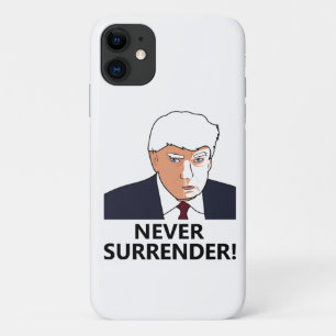 Trump geeft nooit Mok Case-Mate iPhone Case