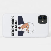 Trump geeft nooit Mok Case-Mate iPhone Case (Achterkant (horizontaal))