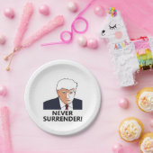 Trump geeft nooit Mok Papieren Bordje (Feest)