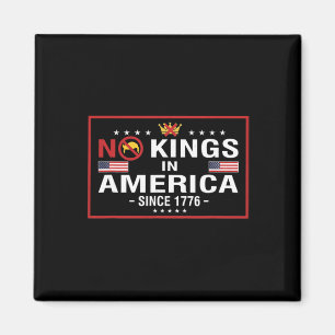 Trump Geen Koningen T Shirt Gemaakt In De Vs Ameri Magneet