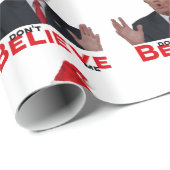 Trump, geloof me niet cadeaupapier (Rol Hoek)