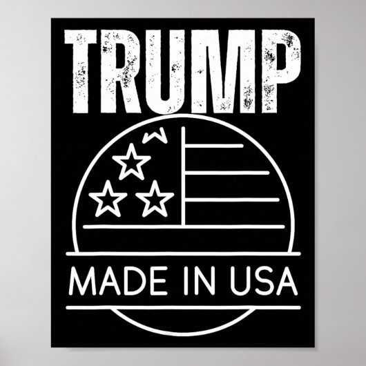 Trump Gemaakt In De VS  Poster (Voorkant)