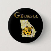 TRUMP GEORGIA RONDE BUTTON 5,7 CM (Voorkant)