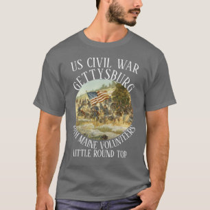 TRUMP GETTYSBURG AMERIKAANSE BURGEROORLOG 20STE MA T-SHIRT