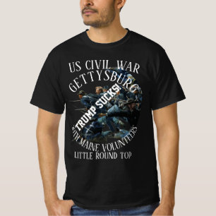 Trump GETTYSBURG AMERIKAANSE BURGEROORLOG 20TH MAI T-shirt