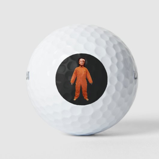 Trump gevangene Golf Ball Golfballen (Voorkant)