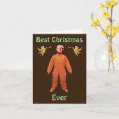 Trump Gevangene Groetkaart Kaart (Gele Bloem)