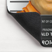 Trump Gevangenis Mugshot Moron 45 Muismat (Hoek)