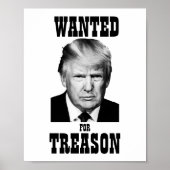 Trump Gewenst Poster Treinde (Voorkant)