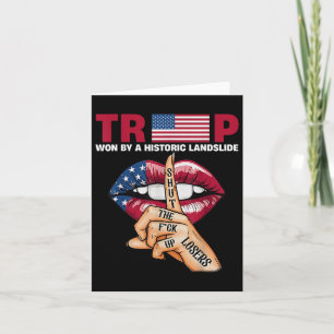 Trump gewonnen door historische aardverschuiving kaart