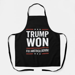 Trump Gewonnen MAGA Trump Winnaar 2024 Repareer Am Schort