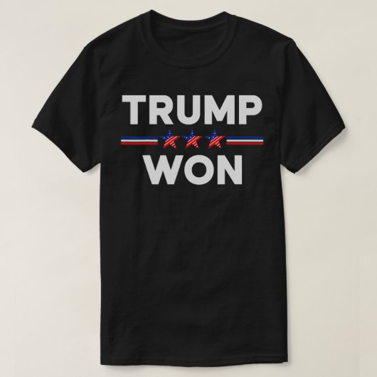 Trump Gewonnen Pro Trump 2024 Conservatief Republi T-shirt (Design voorkant)