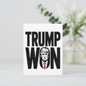 Trump Gewonnen Trump Vance Verkiezing President To Briefkaart (Staand voorkant)