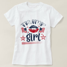 Trump Girl Design T-shirt