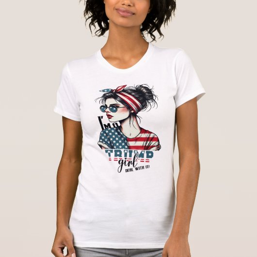 Trump Girl T-shirt (Voorkant)