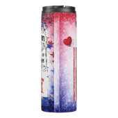 Trump Girl Thermal Tumbler Thermosbeker (Achterkant)