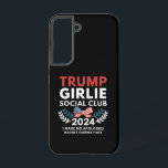 Trump Girlie Coquette Sociale Club Boog Verkiezing Samsung Galaxy Hoesje<br><div class="desc">Trump Girlie Coquette Social Club Bow Flag Verkiezingsstemming 2024 Maak Amerika weer geweldig</div>