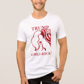 TRUMP GIRLS ROCK! T-Shirt (Voorkant)