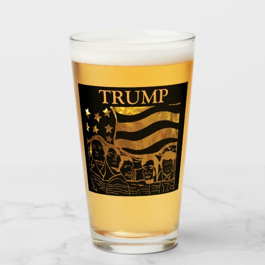TRUMP GLAS (Voorkant gevuld)