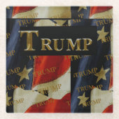 TRUMP GLAZEN ONDERZETTER (Voorkant)