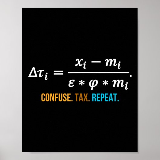 Trump Global Reciprocal Formula Tariffs Shirt - TA Poster (Voorkant)