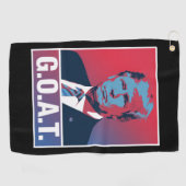 Trump GOAT Election 2024 Republikeinse Vintage Golfhanddoek (Horizontaal)