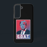 Trump GOAT Election 2024 Republikeinse Vintage Samsung Galaxy Hoesje<br><div class="desc">Trump GOAT Election 2024 Republikeinse Vintage</div>