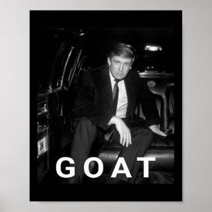 Trump Goat Republikeinse Conservatieve Gift Trump  Poster