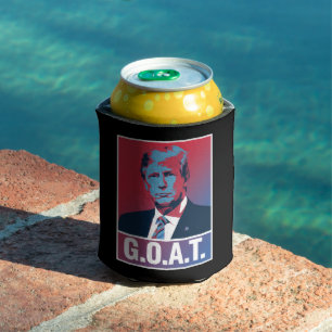 Trump GOAT Verkiezing 2024 Republikeins Vintage Blikjeskoeler