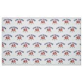 Trump God Bless 45 Stof (Fat Quarter)