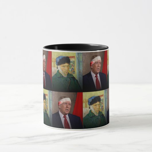 Trump Gogh Mok – Zelftoegebrachte wonden (Midden)