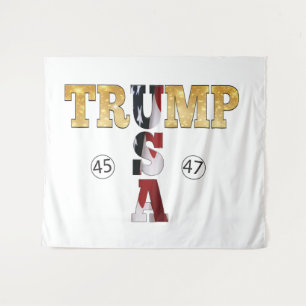 Trump Gold ⛳ Presidential USA 45 47 🏆 Wandkleed