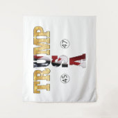 Trump Gold ⛳ Presidential USA 45 47 🏆 Wandkleed (Voorkant)