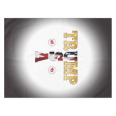 Trump Gold 💖 Presidential 💕 Verenigde Staten Tafelkleed (Voorkant (Horizontaal))