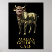 Trump Golden Calf Poster (Voorkant)