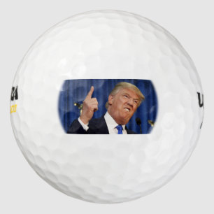 Trump Golf Balls (Trump Finger Pointing) Golfballen