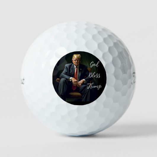 Trump Golf Golfballen (Voorkant)