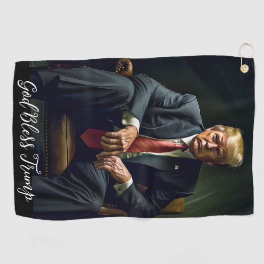 Trump Golf Golfhanddoek (Horizontaal)