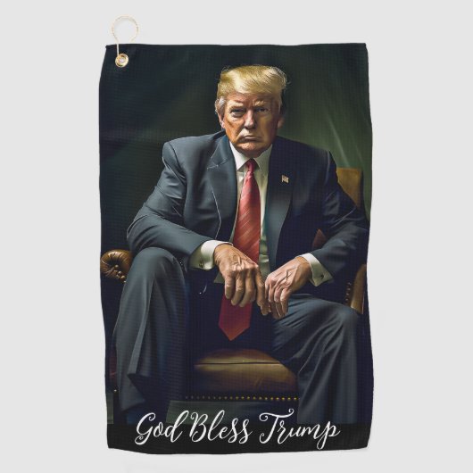 Trump Golf Golfhanddoek (Voorkant)