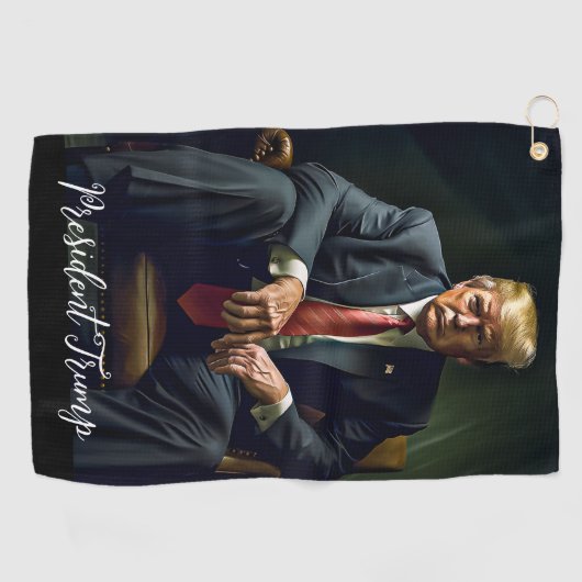Trump Golf Golfhanddoek (Horizontaal)
